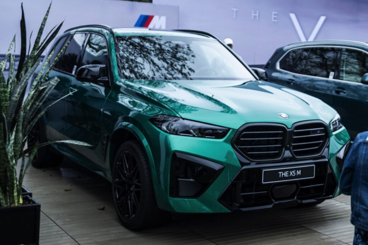 live-fotos: bmw x5 m & x6 m facelift mit neuer m-niere