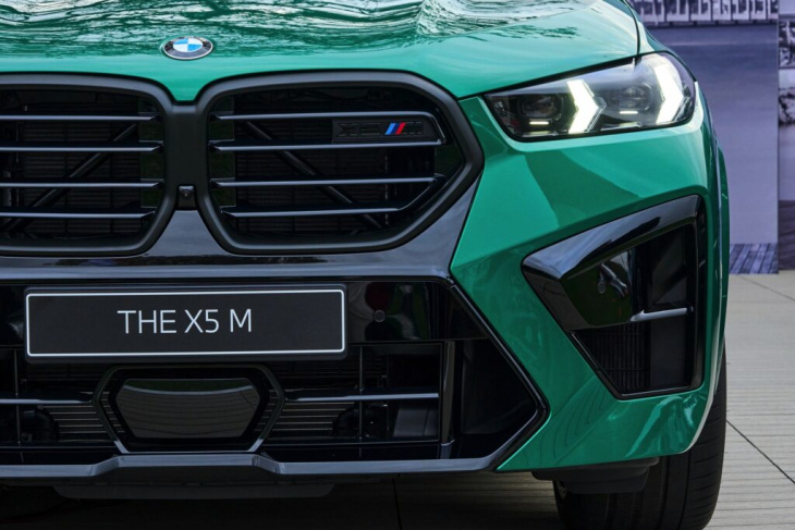 live-fotos: bmw x5 m & x6 m facelift mit neuer m-niere