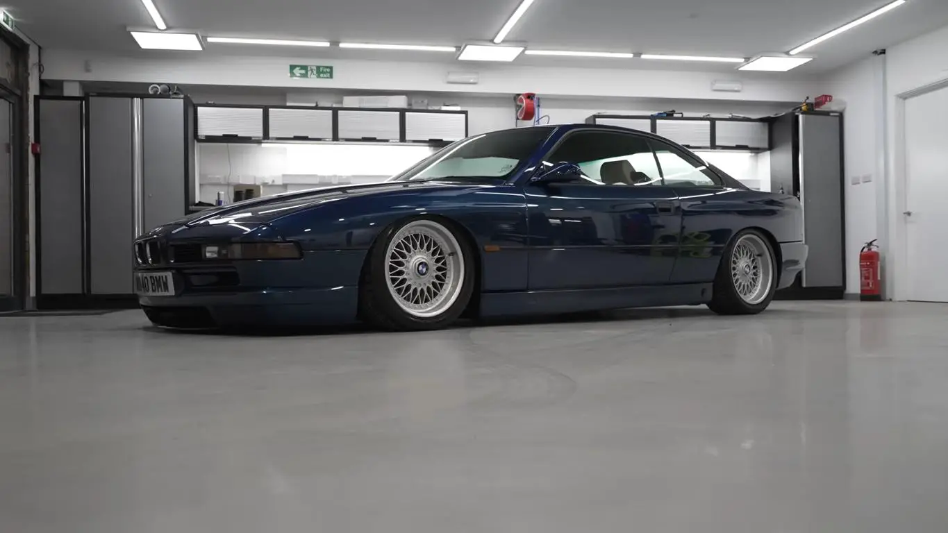 video: airride-luftfahrwerk im klassischen bmw 8er (e31)