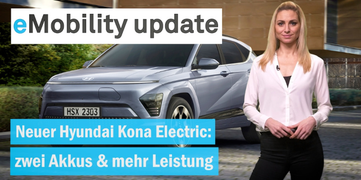 eMobility update: Hyundai Kona Electric Update / größter E-Sharing-Hub in HH / Tesla senkt US-Preise