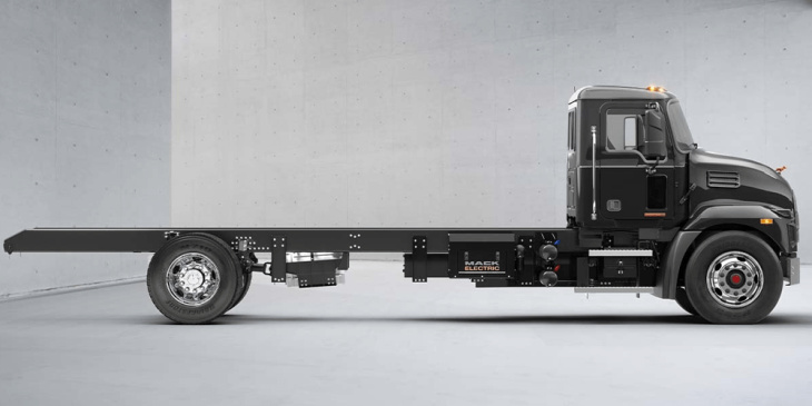 usa: mack trucks präsentiert mittelschweren e-lkw