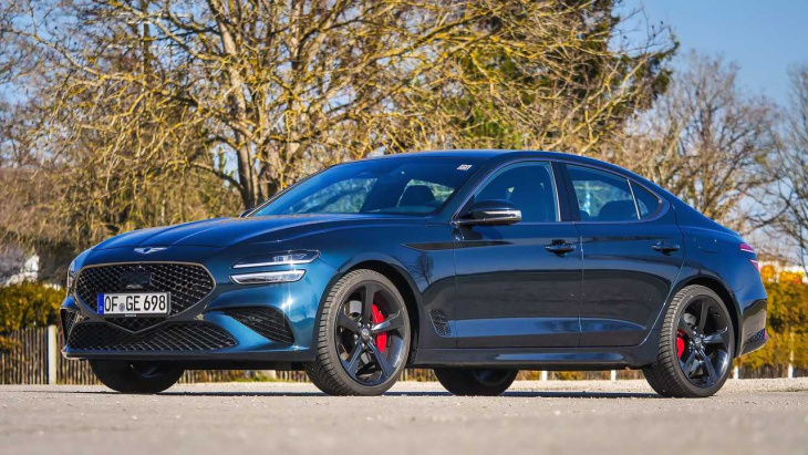 genesis g70 limousine mit 245 ps im test: schöner reisen