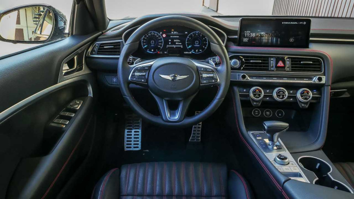 genesis g70 limousine mit 245 ps im test: schöner reisen