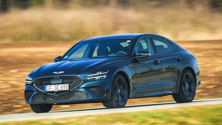 genesis g70 limousine mit 245 ps im test: schöner reisen