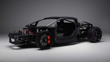 Lamborghini LB744 zeigt sein Carbon-Monocoque in neuem Teaser