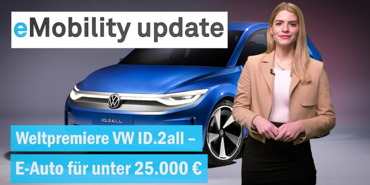 eMobility update: VW präsentiert ID.2all / BMW bringt Elektro-Feuerwerk / Deer-Carsharing Stuttgart