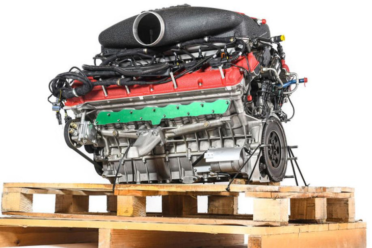 ferrari-fxx-motor bei rm sotheby's: 800-ps-v12 zu verkaufen