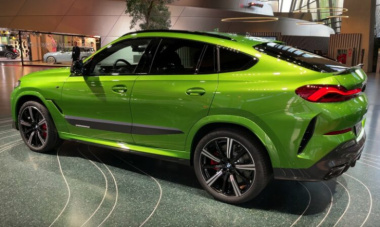 BMW X6 G06 LCI: Facelift mit M Performance Parts in Java Green