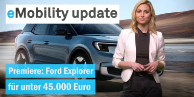 eMobility update: Mittelklasse E-SUV „Ford Explorer“ / Mercedes rüstet Werke um / Trinity E-Motorrad
