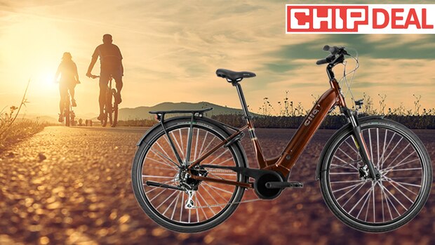 leistungsstarkes city e-bike mit bosch motor stark reduziert sichern