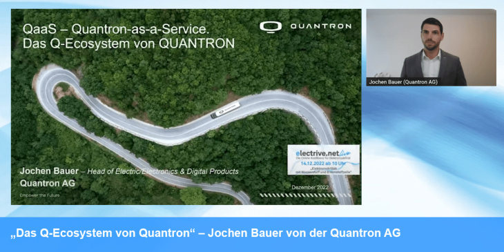 „Das Q-Ecosystem von Quantron“ – Jochen Bauer von der Quantron AG