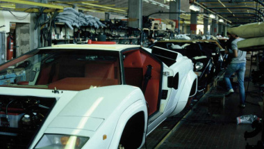 60 Jahre: Das Lamborghini-Werk im Wandel der Zeit