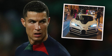 Ronaldo düst mit Bugatti um 10 Millionen € durch Madrid