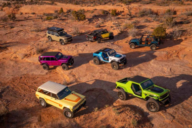 Wüstenausflug: Sieben einzigartige Jeep Concept Cars auf Easter Jeep Safari