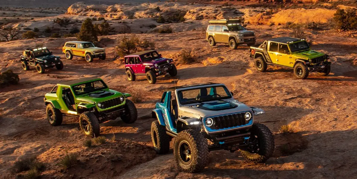 Sieben Konzeptfahrzeuge zur 2023 Easter Jeep Safari!