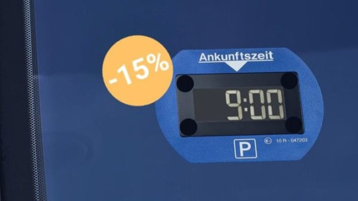 elektrische parkscheibe im doppelpack zum sparpreis sichern