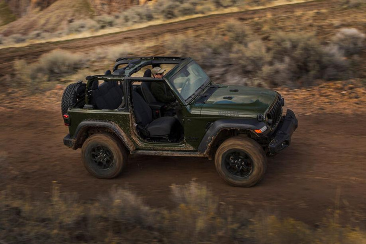 jeep wrangler facelift zum modelljahr 2024: kleinerer grill, größerer bildschirm