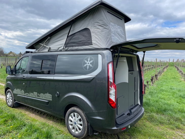karmann duncan 545 – campervan mit heckküche und bad auf ford-basis