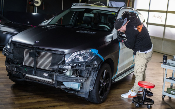 statt lackierung: schutz und neuer look auf zeit: folierungen fürs auto