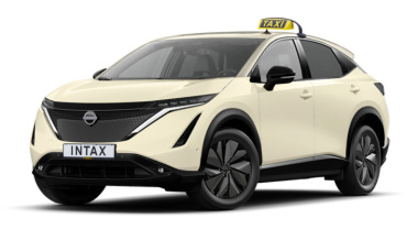 Nissan Ariya als Taxi und Mietwagen bestellbar
