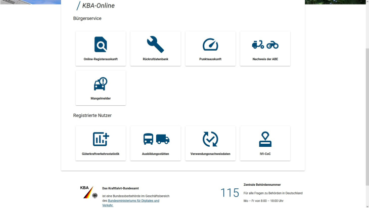 auffällige mängel bei autos und fahrzeugteilen melden