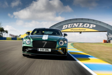 Warum der Bentley der Le Mans Collection ein halbes Ventil im Display hat