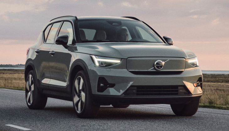 volvo xc40 und c40 jetzt mit bis zu 573/581 kilometer reichweite