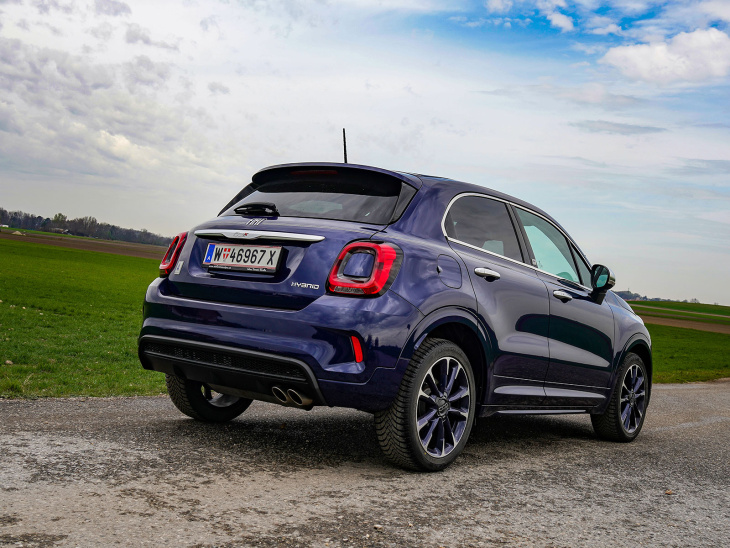 fiat 500x hybrid 130 dct yacht edition – testbericht