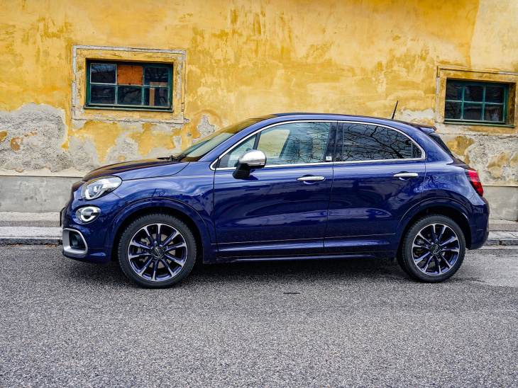 fiat 500x hybrid 130 dct yacht edition – testbericht