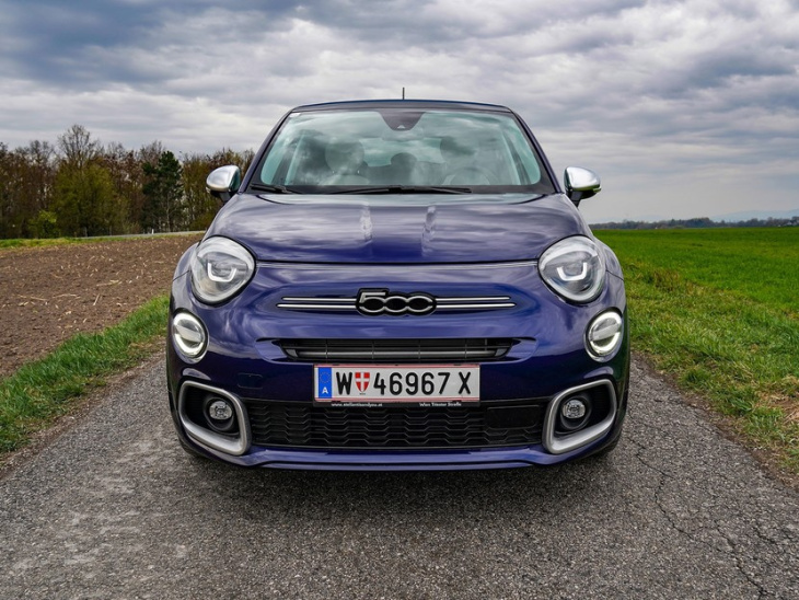 fiat 500x hybrid 130 dct yacht edition im test