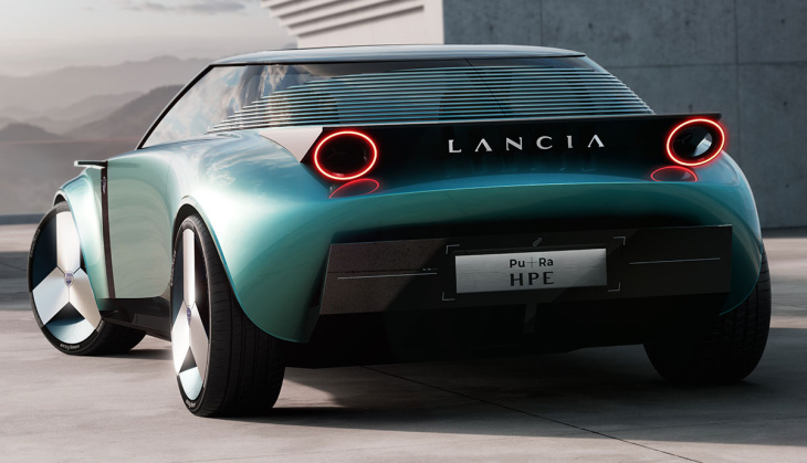 lancia-konzept pu+ra hpe gibt designausblick auf elektroauto-zukunft der marke