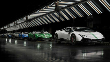 Lamborghini zeigt drei spezielle Huracán zum 60-jährigen Jubiläum