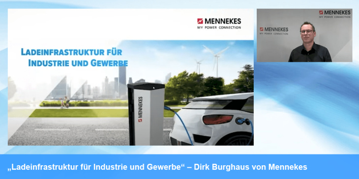 „Ladeinfrastruktur für Industrie und Gewerbe“ – Dirk Burghaus von Mennekes