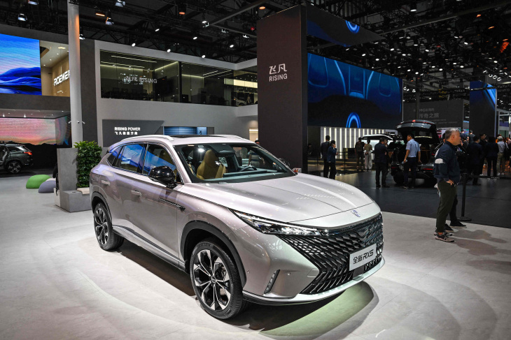 die neuesten elektroautos auf der shanghai auto show 2023