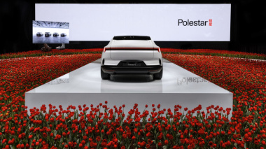 Elektroauto: Vorstellung des Polestar 4 auf der Auto China 2023 in Shanghai
