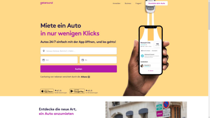 carsharing: anbieter, preise, gebiete & co.