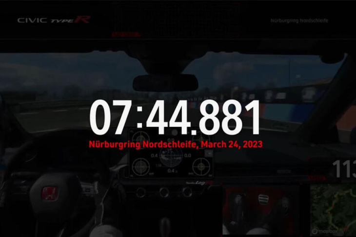 honda civic type r: nürburgring-rekord zurückgeholt