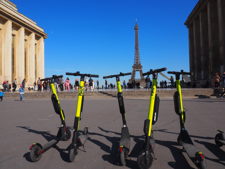 e-scooter-aus in paris - 15.000 roller für andere städte