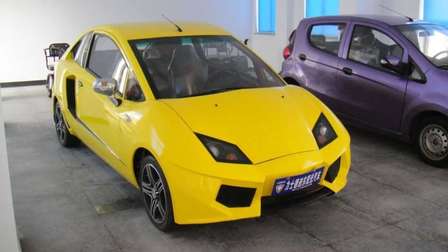 chinesen klonen lamborghini-aventador – als mini-elektroauto