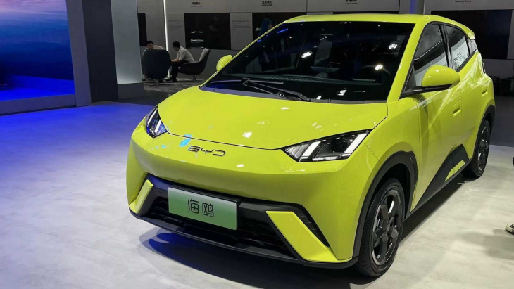 byd seagull: elektro-kleinwagen für rund 10.000 euro sehr begehrt