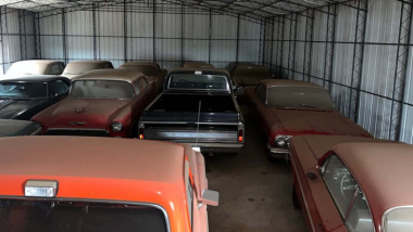 Großer Chevrolet-Scheunenfund in Oklahoma entdeckt