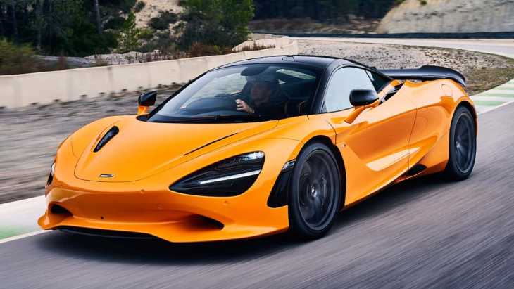 mclaren 750s (2023) mit 750 ps geht in 2,8 sekunden auf tempo 100