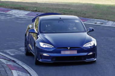 Tesla Model S Plaid mit Rennstrecken-Kit: Tesla bestätigt Track Pack