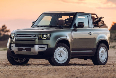 Land Rover Defender Valiance Cabrio: Heritage Customs nimmt neuem Defender das Dach weg