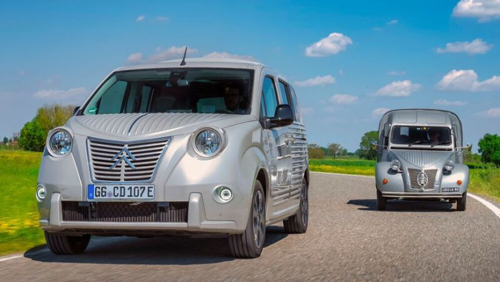 citroën berlingo 2cv fourgonette – zurück in die zukunft