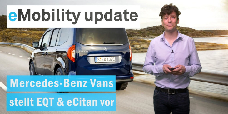 eMobility update: Mercedes stellt EQT und eCitan vor / VW plant ID.4 Facelift / Hyundai baut E-Werk