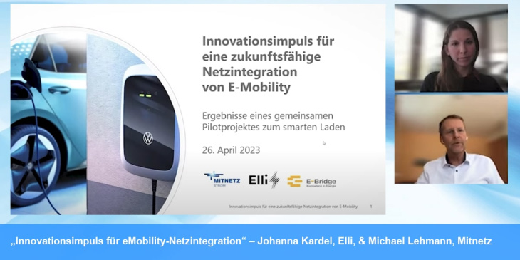 „Innovationsimpuls für eMobility-Netzintegration“ – Johanna Kardel, Elli, & Michael Lehmann, Mitnetz