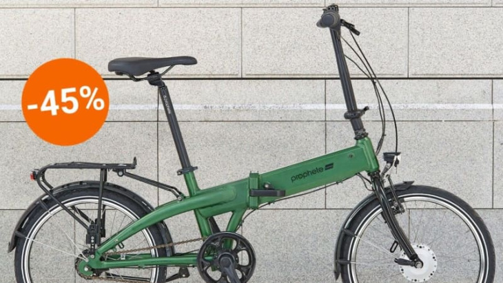 lidl verkauft faltbares e-bike von prophete zum halben preis