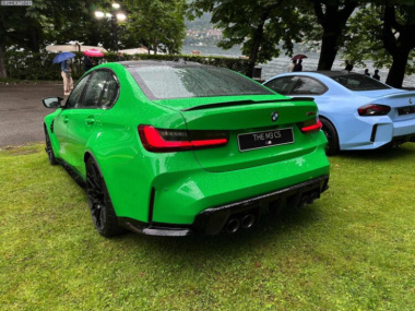 Concorso d’Eleganza 2023: BMW M3 CS in Signal Green