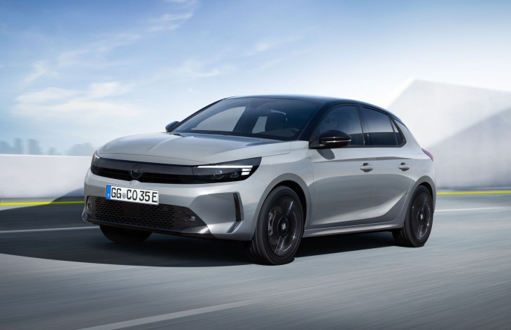 updates für kleinwagen: facelift bringt mehr reichweite für elektrischen opel corsa